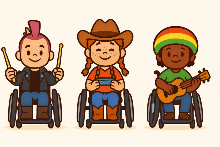 Feel the Music sensory session exploring musical genres through music and touch