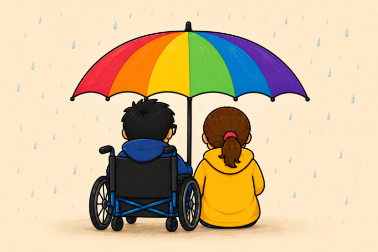PMLD friendship activity Together, exploring friendship through music and touch